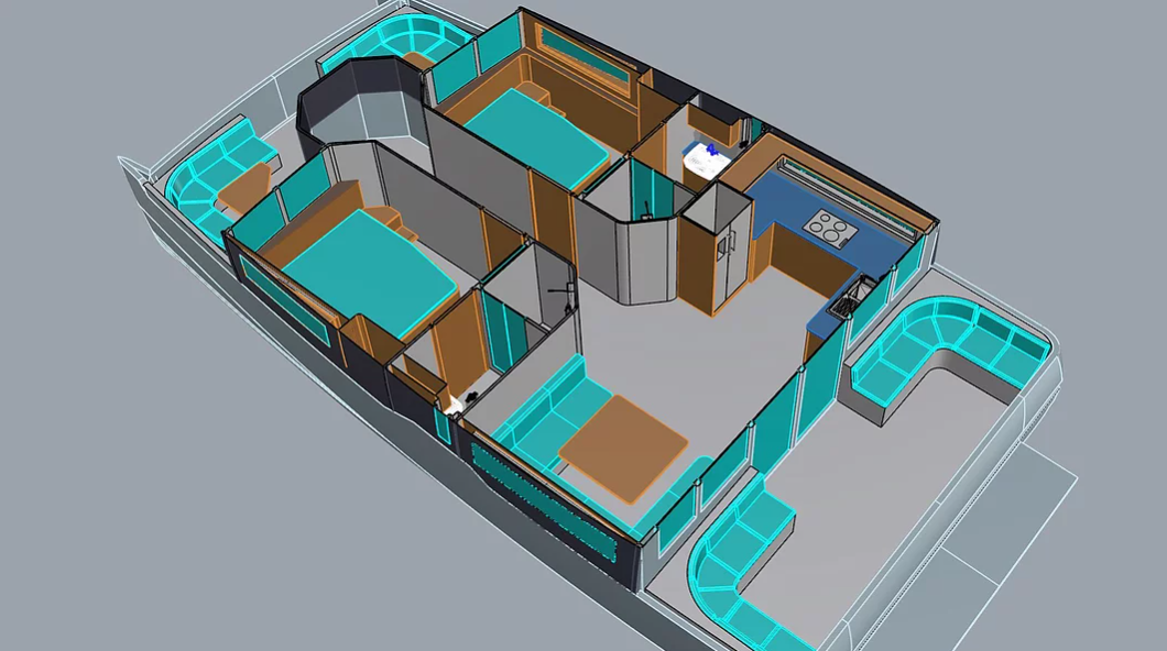 foto: 7 Marine Maison Houseboat Smart 40' Houseboat