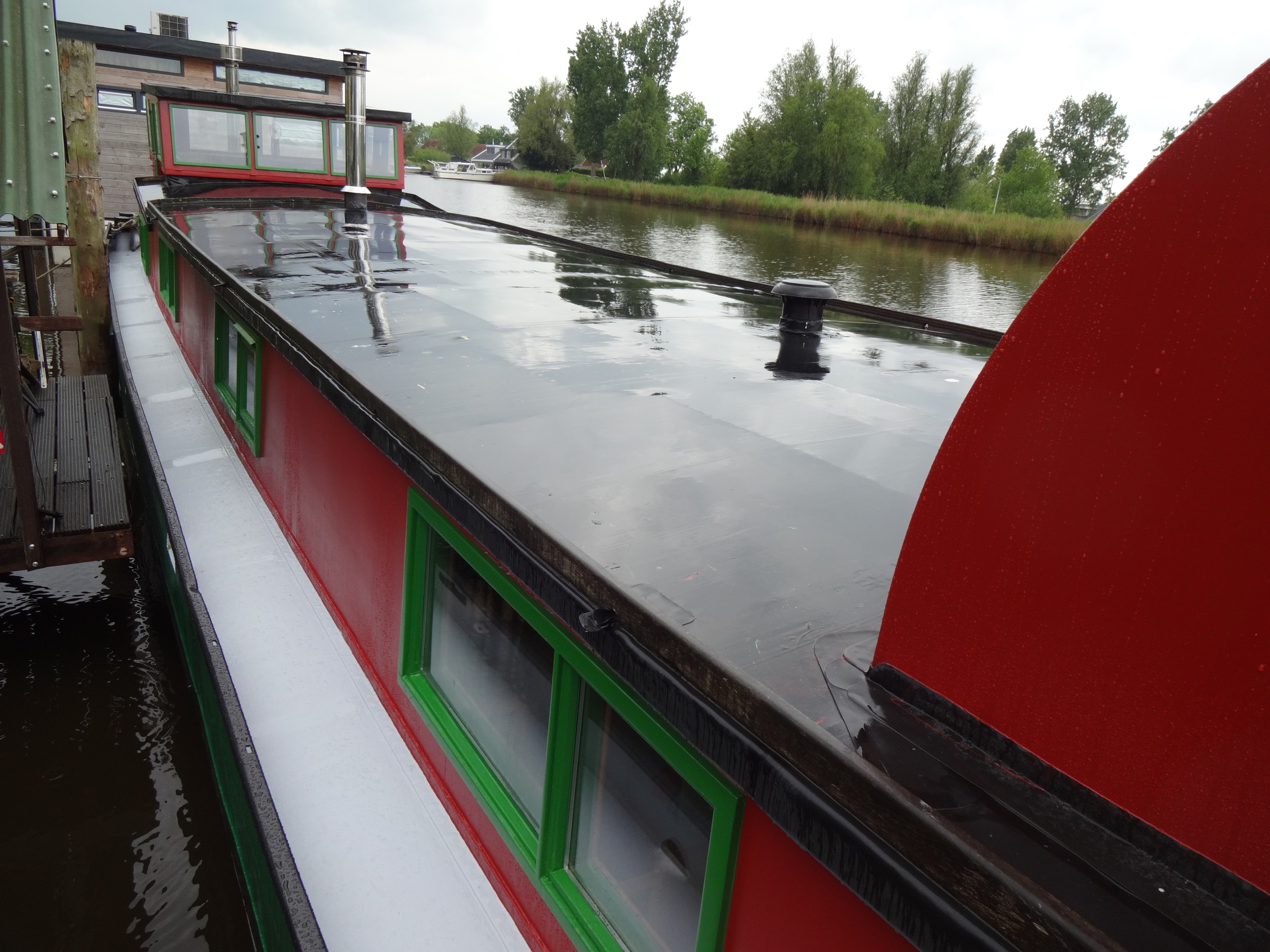 foto: 45 Woonschip Met Ligplaats Groninger Boltjalk 22.50