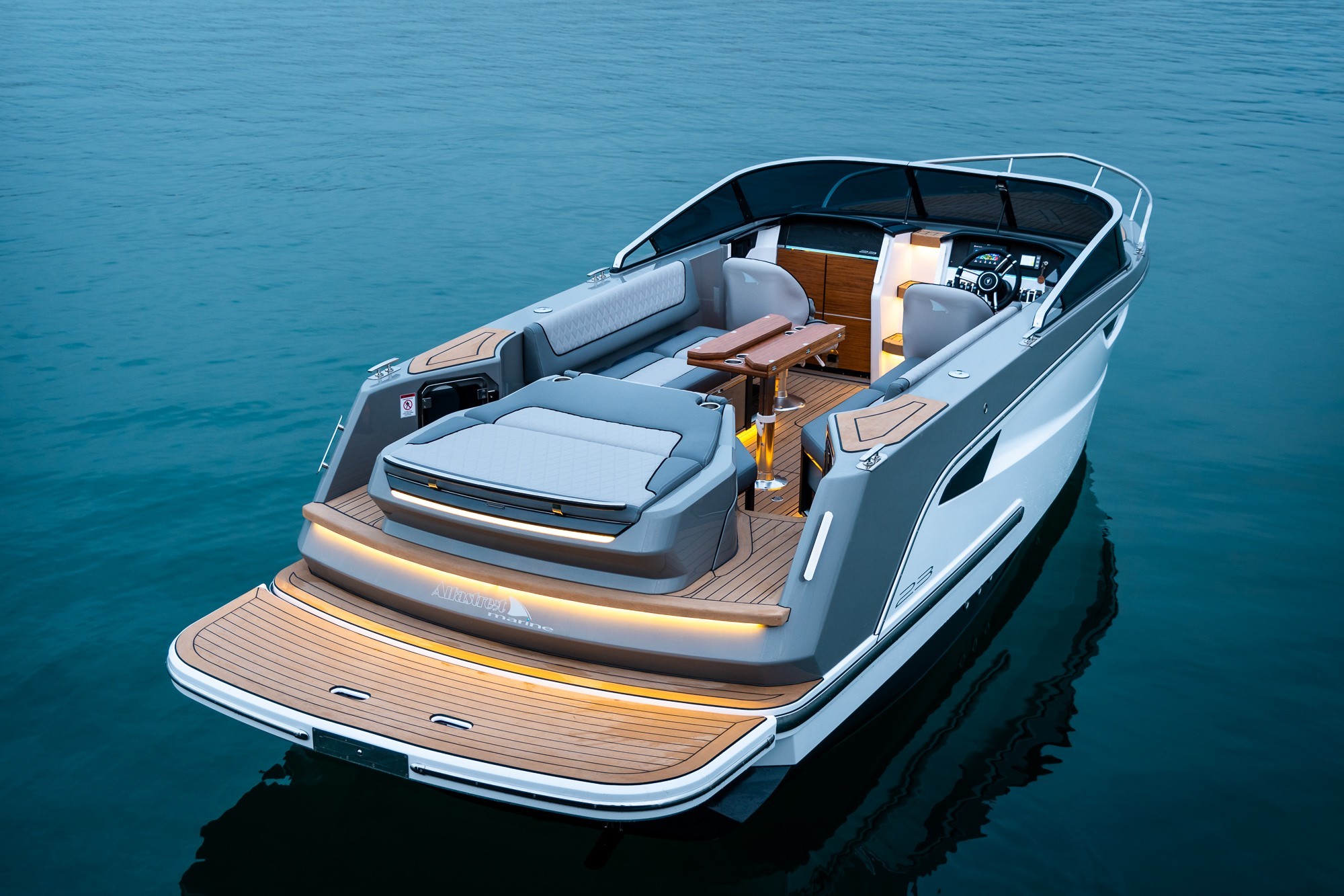 Alfastreet Marine 23 Cabin Evolution Electric