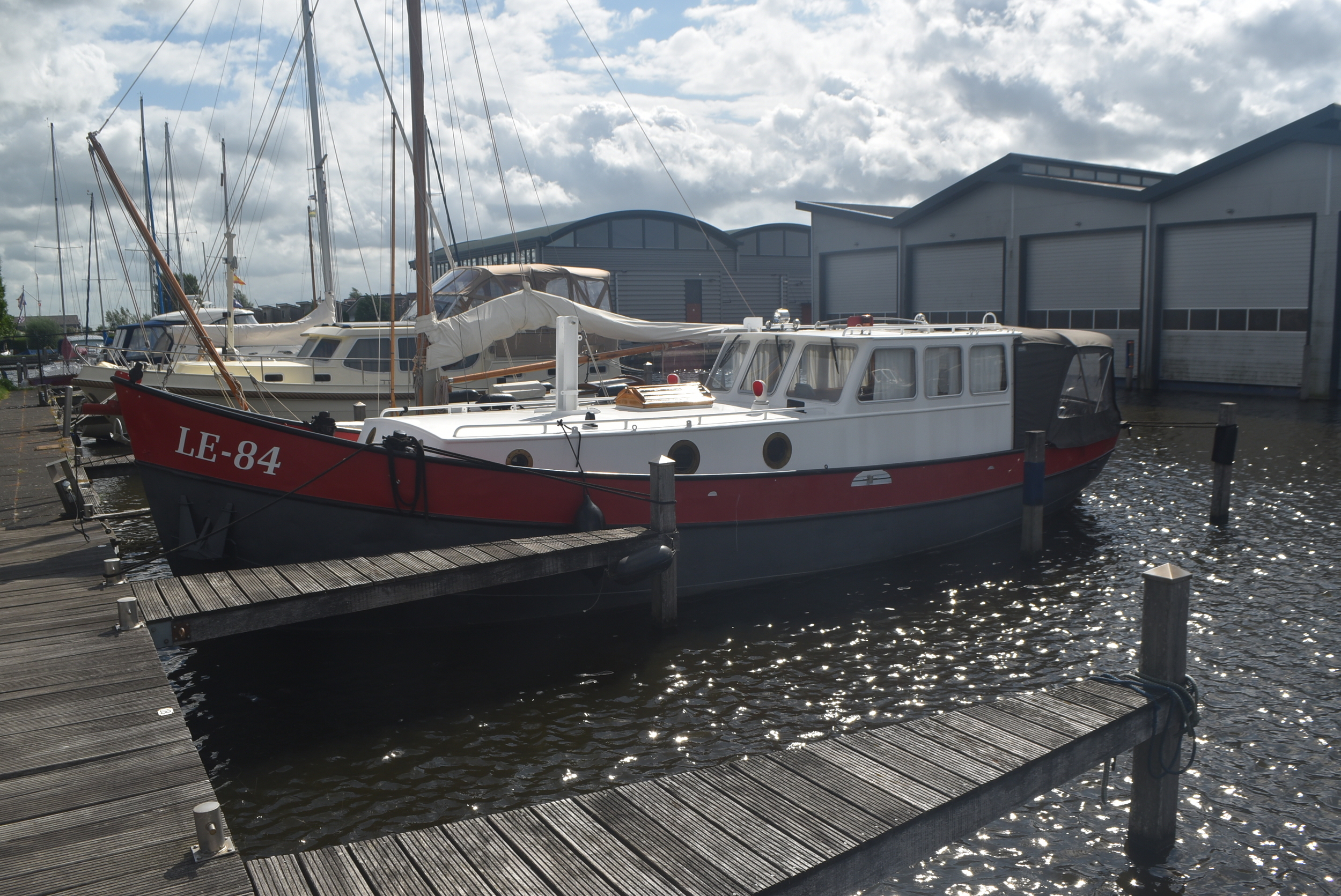 foto: 4 Oud Zuiderzee Sloep Historisch Lemster Visserijschip