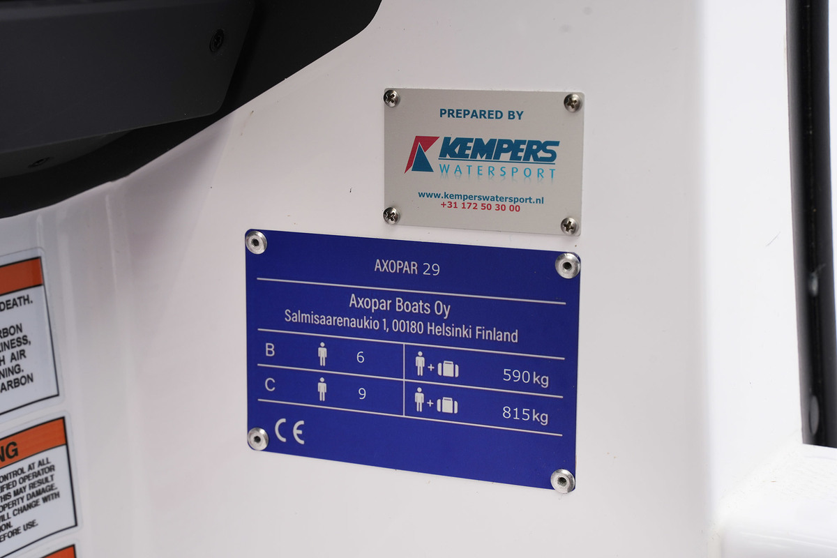 foto: 5 Axopar 29 XC Cross Cabin