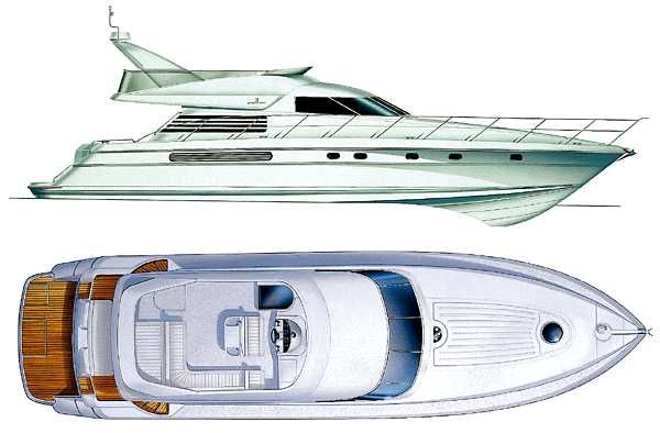 foto: 4 Fairline Squadron 59