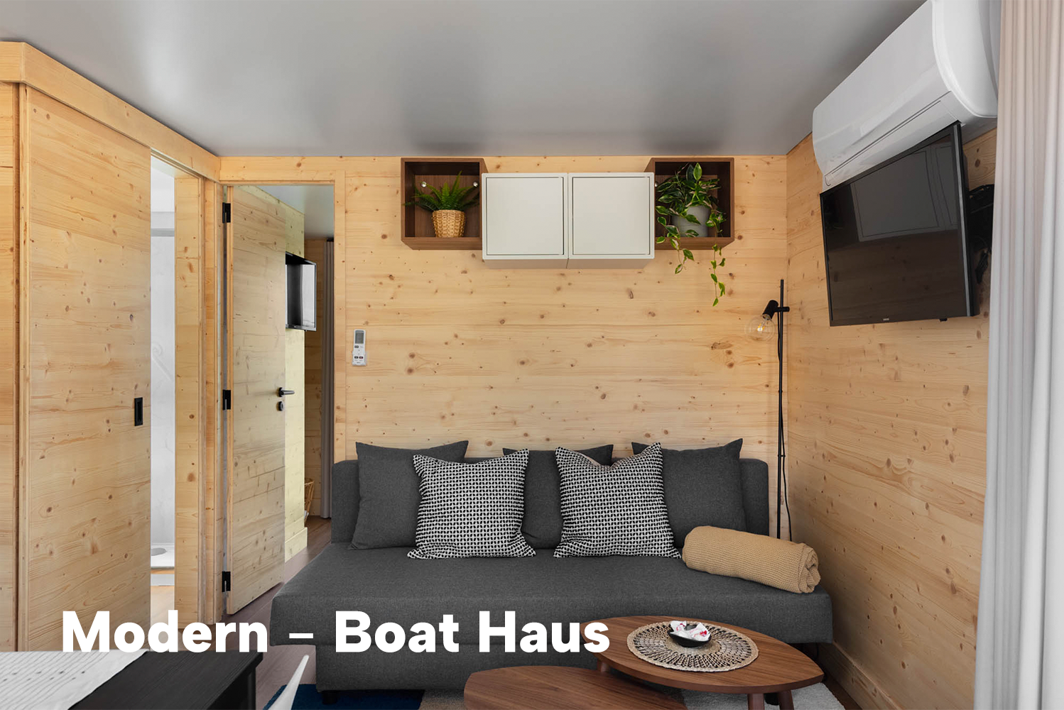 foto: 4 Boat Haus Mediterranean 8X4 MODERN Houseboat