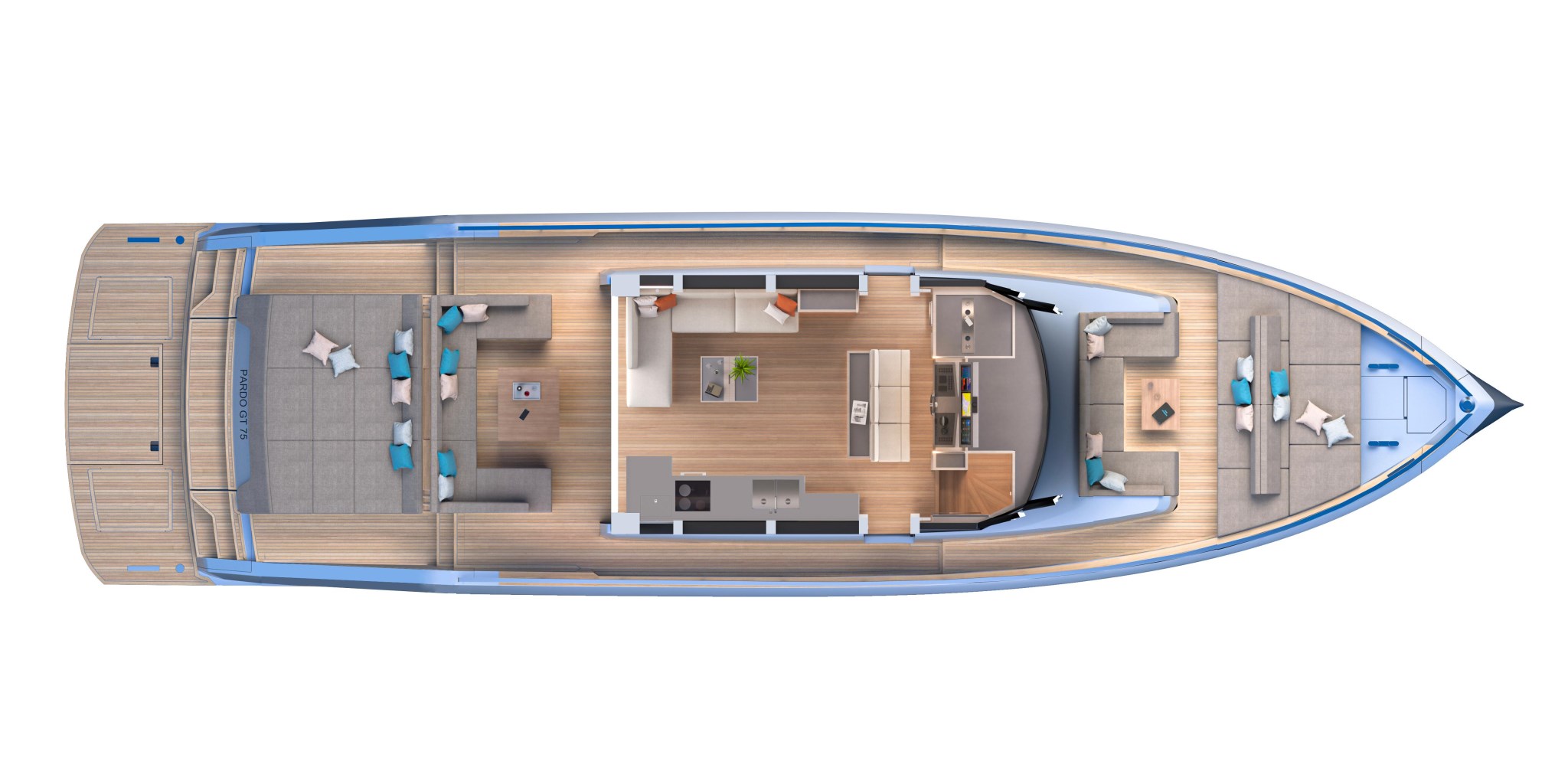 foto: 8 Pardo Yachts GT 75