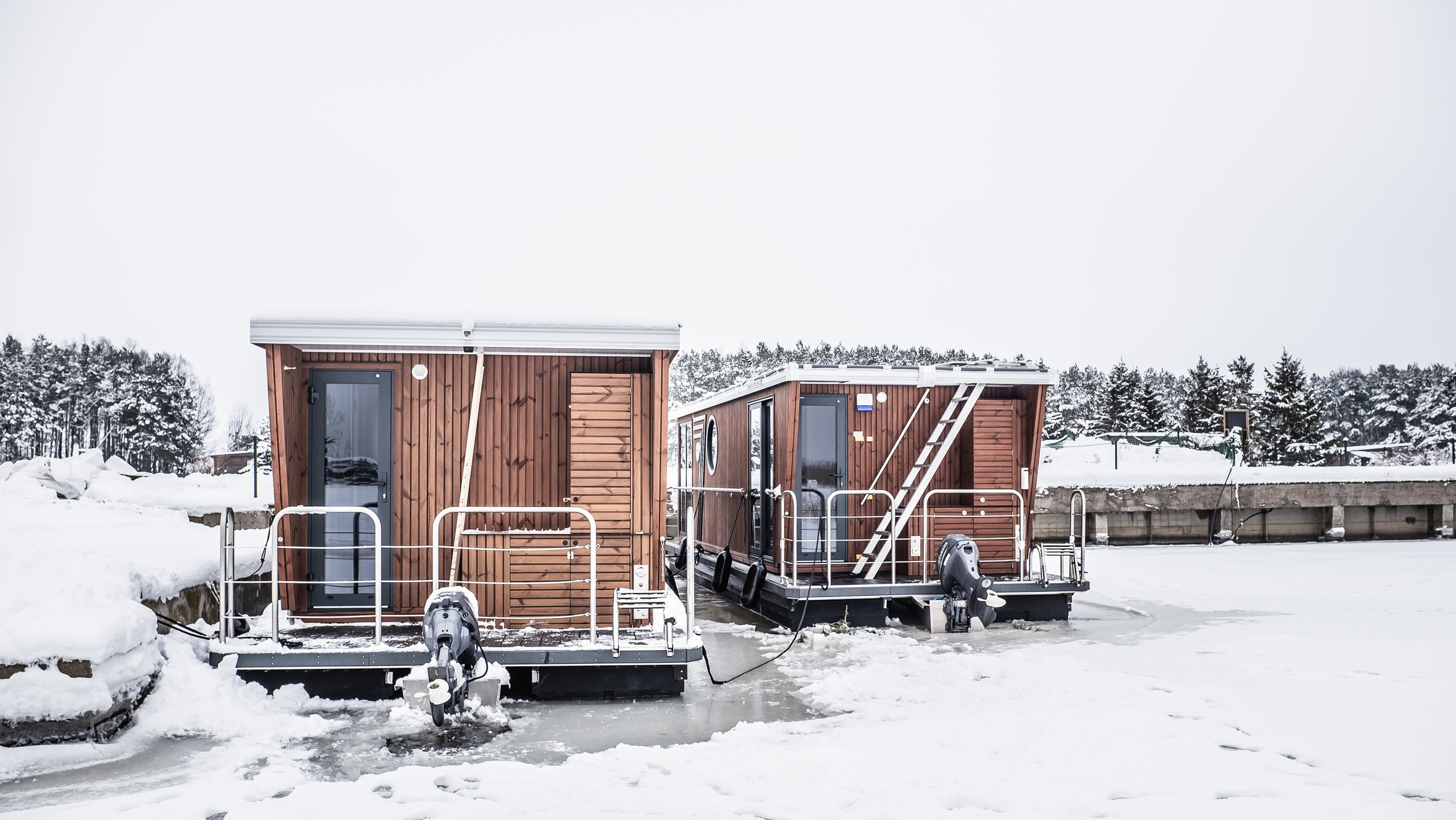 foto: 8 COMPLEET Nieuwe Nordic Season NS 36 Eco 23 Houseboat Met Ligplaats