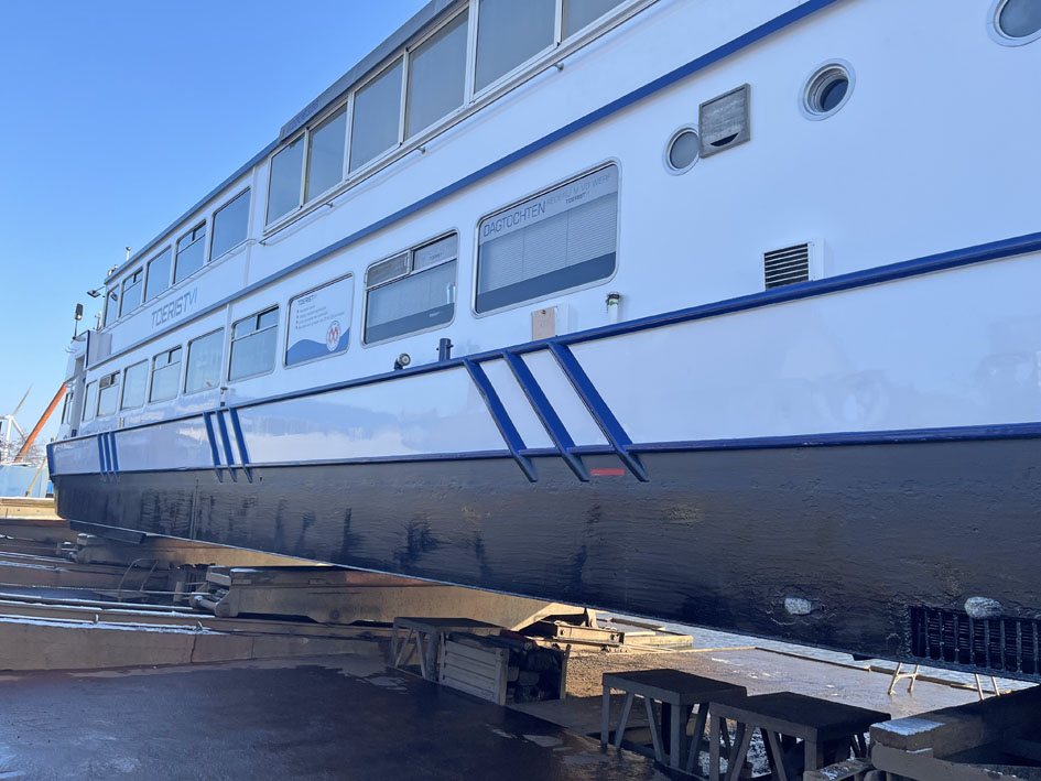 foto: 14 Dagpassagiersschip 250 pers