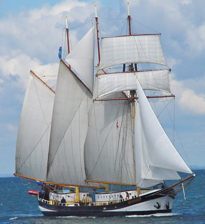 foto: 8 Drie mast Topzeil Schoener Swaensborgh