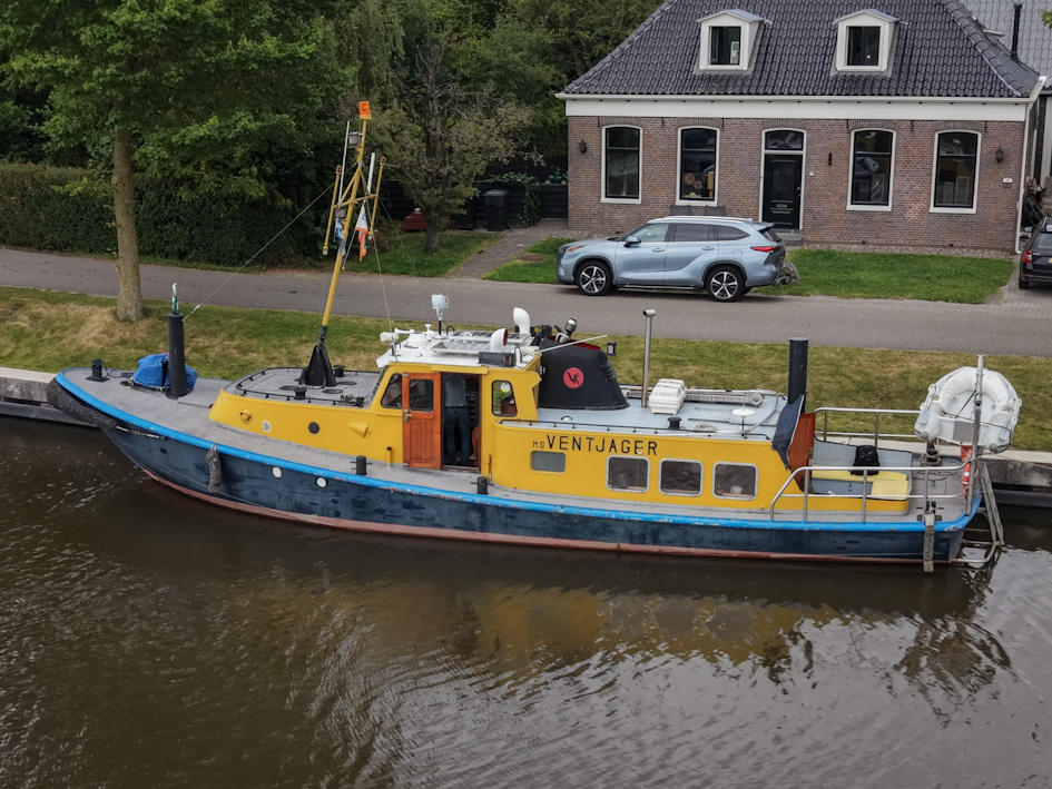 foto: 6 Varend Woonschip ex RWS vlet 14.78