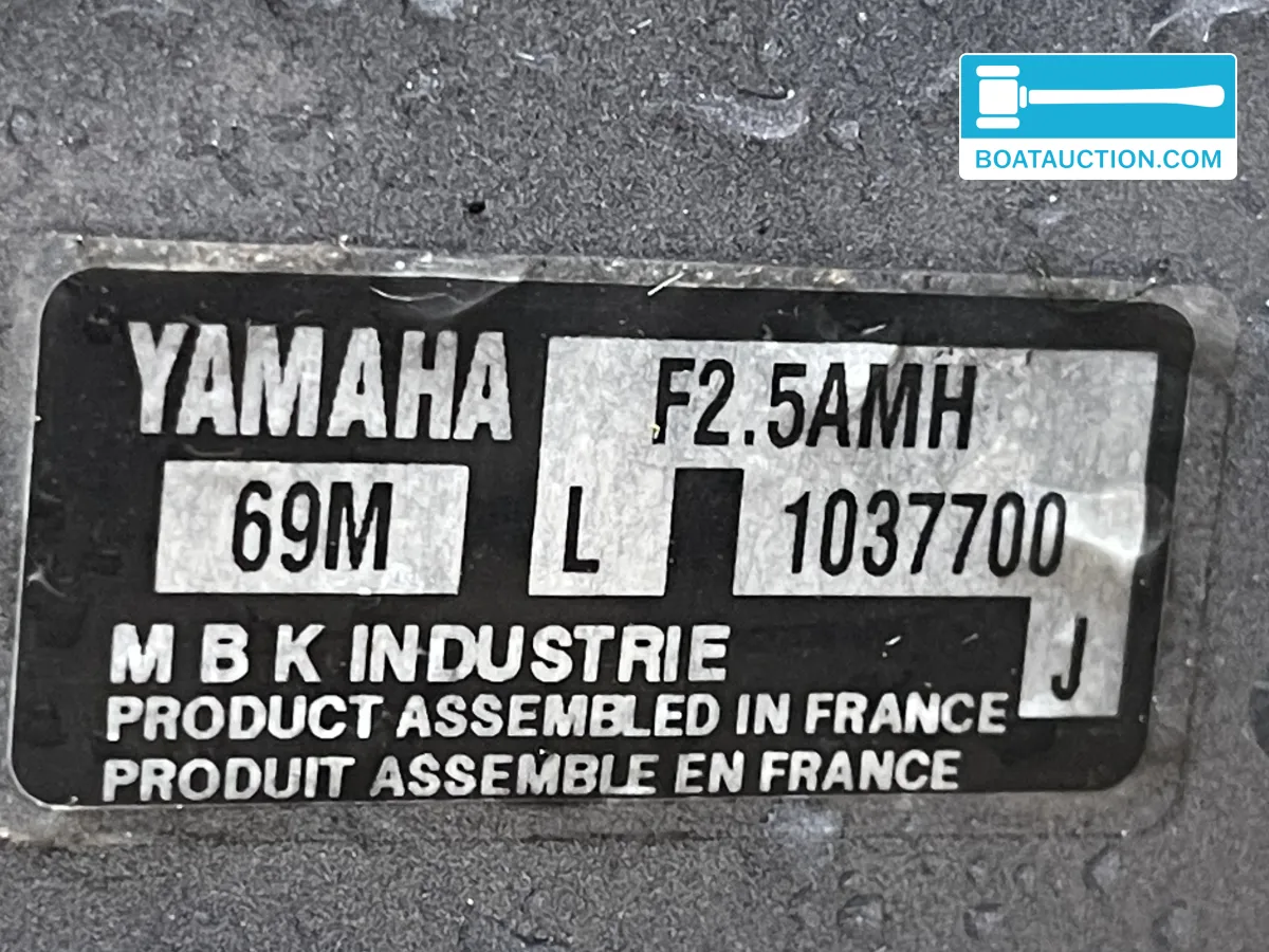 foto: 9 Yamaha buitenboordmotor