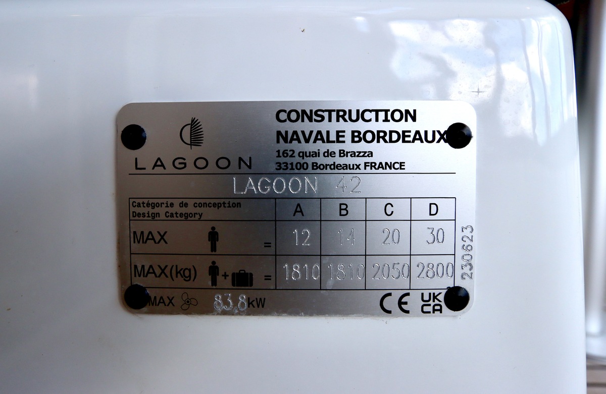 foto: 22 Lagoon 42 Full specs