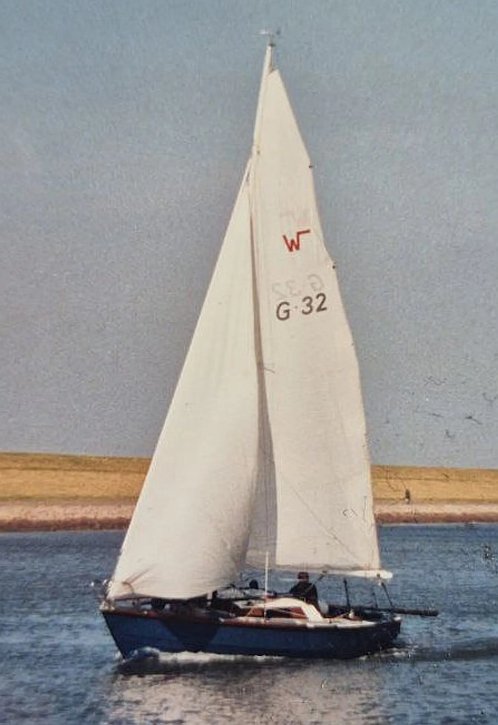 Waarschip 725 – hogere mast 