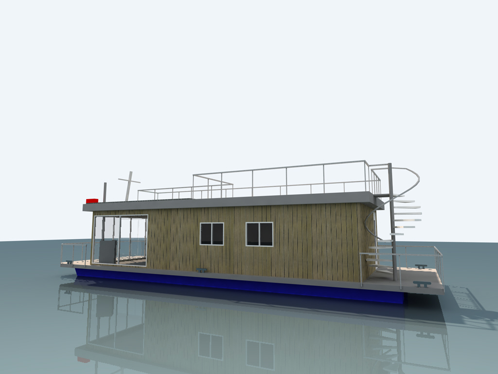 foto: 9 Houseboat LST Sneek 49