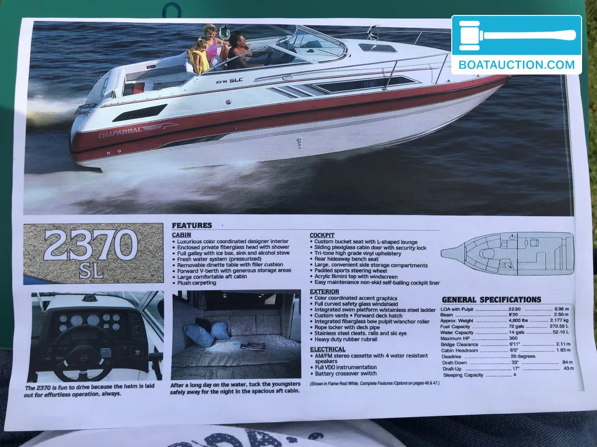 foto: 6 Chaparral 2370 SL