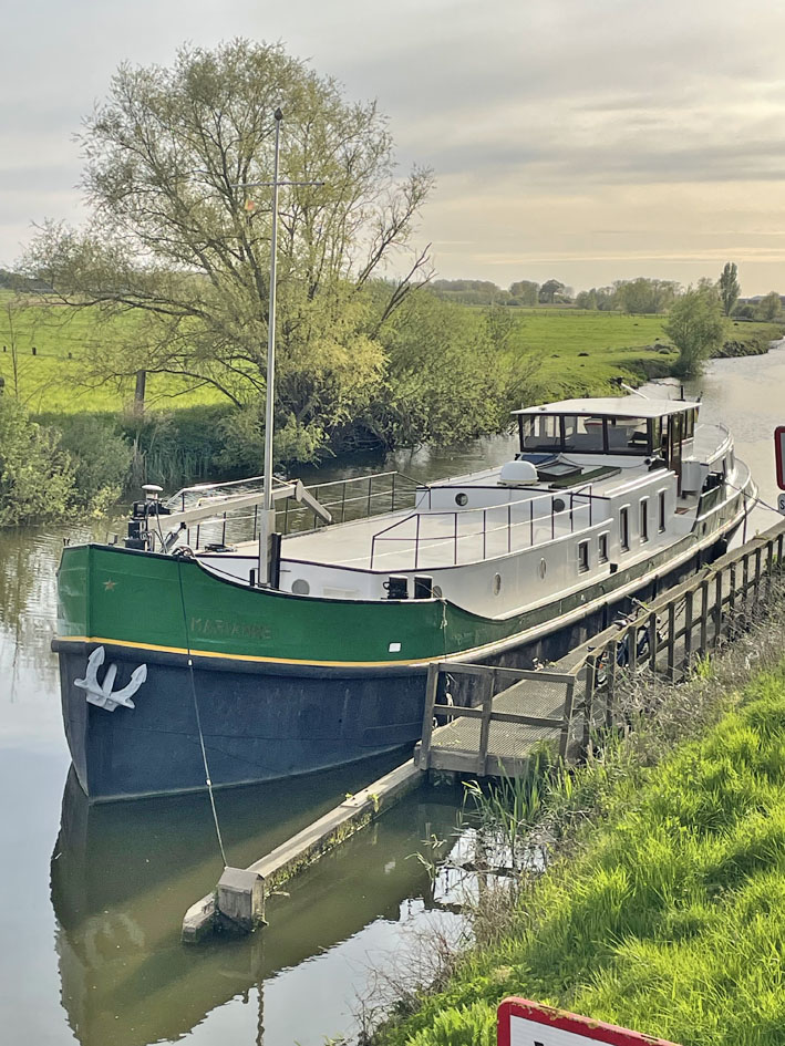 foto: 16 Katwijker 26.13 Varend Woonschip met CBB