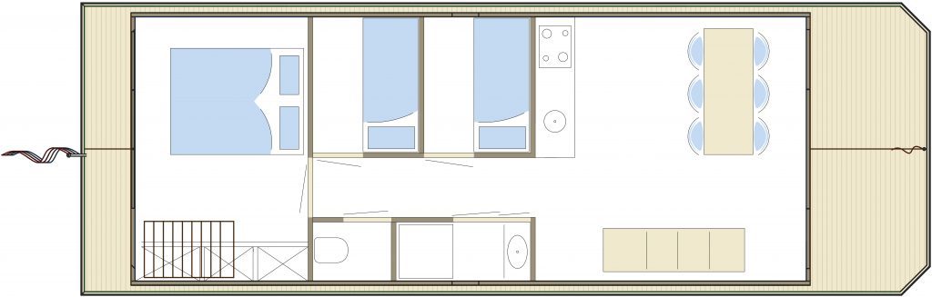 foto: 12 Houseboat Friesland 12.75 X 4.50 (inboard Engine)