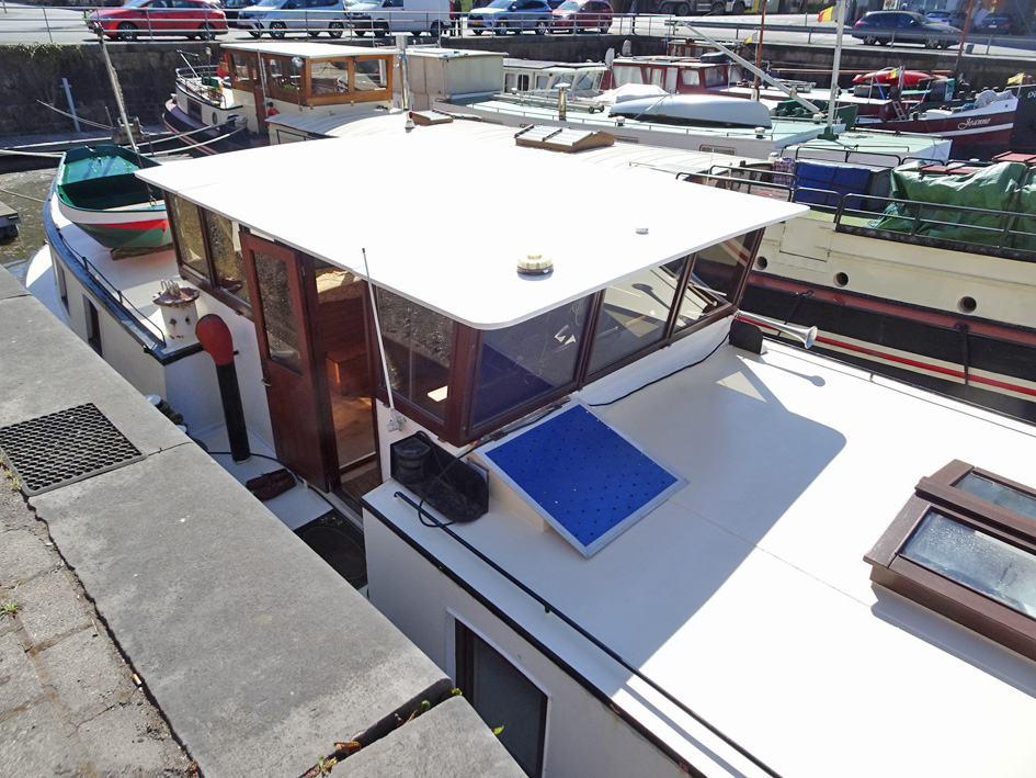 foto: 18 Katwijker 26.13 Varend Woonschip met CBB