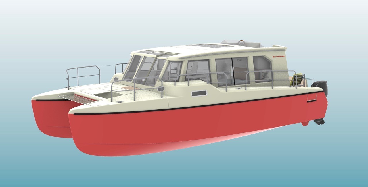 foto: 5 Bader BB37 Motorcatamaran