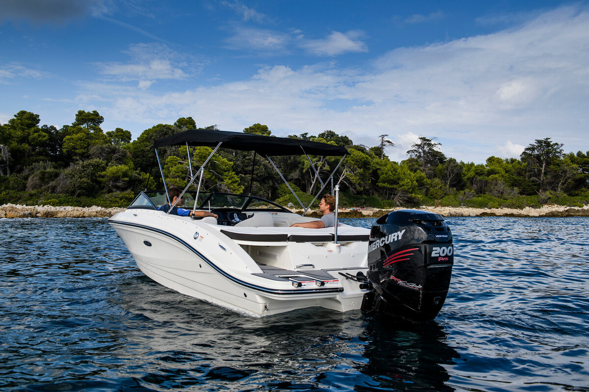 foto: 6 Sea Ray SPX 210 Outboard