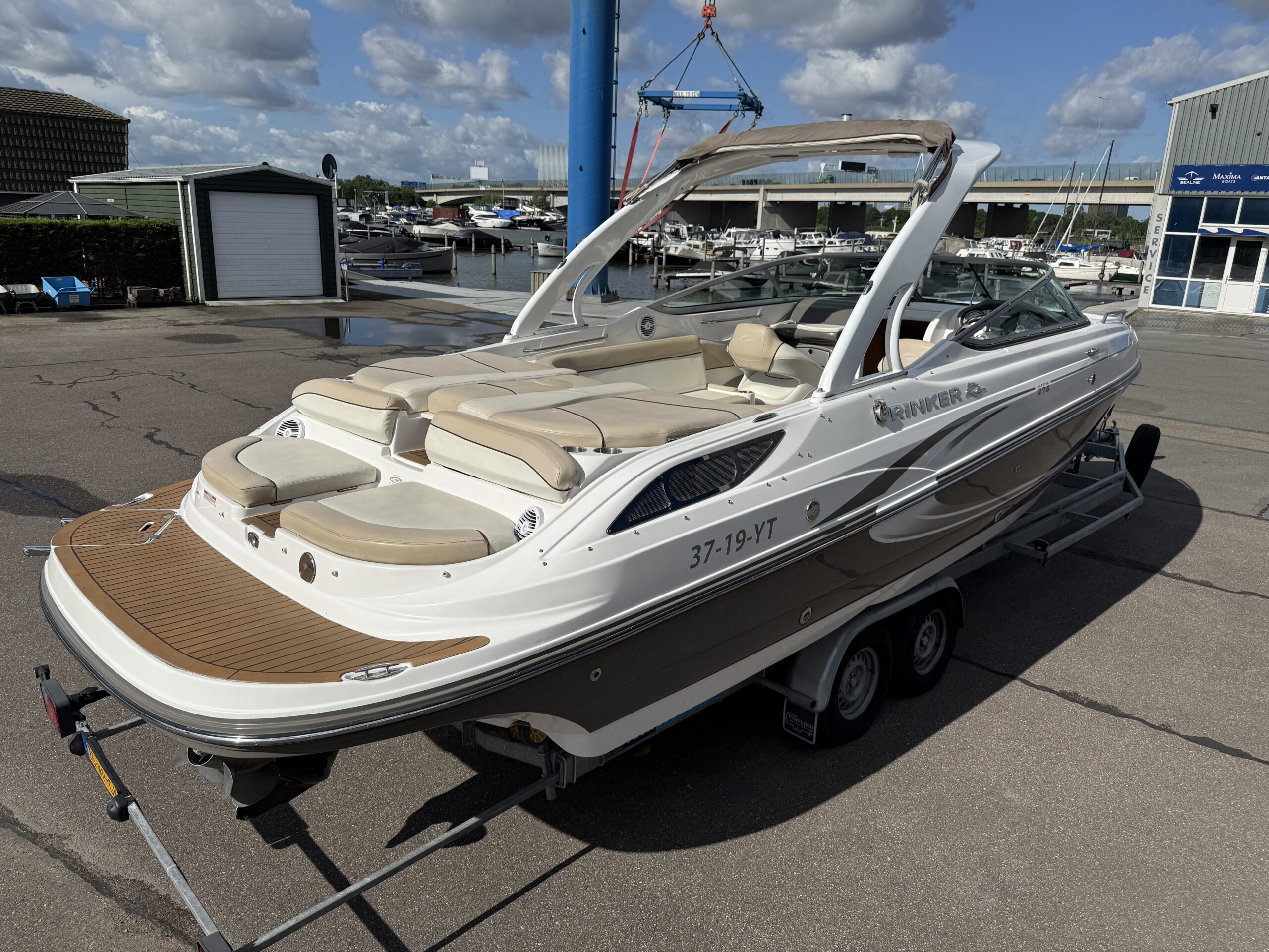 foto: 6 Rinker 276 Captiva Cuddy incl. trailer