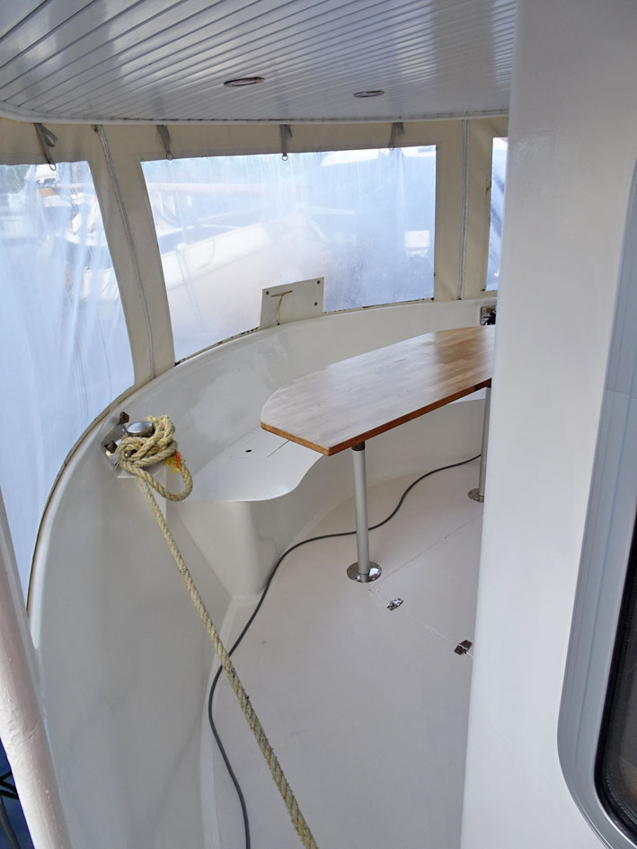 foto: 19 Trawlerjacht 48, zeegaand