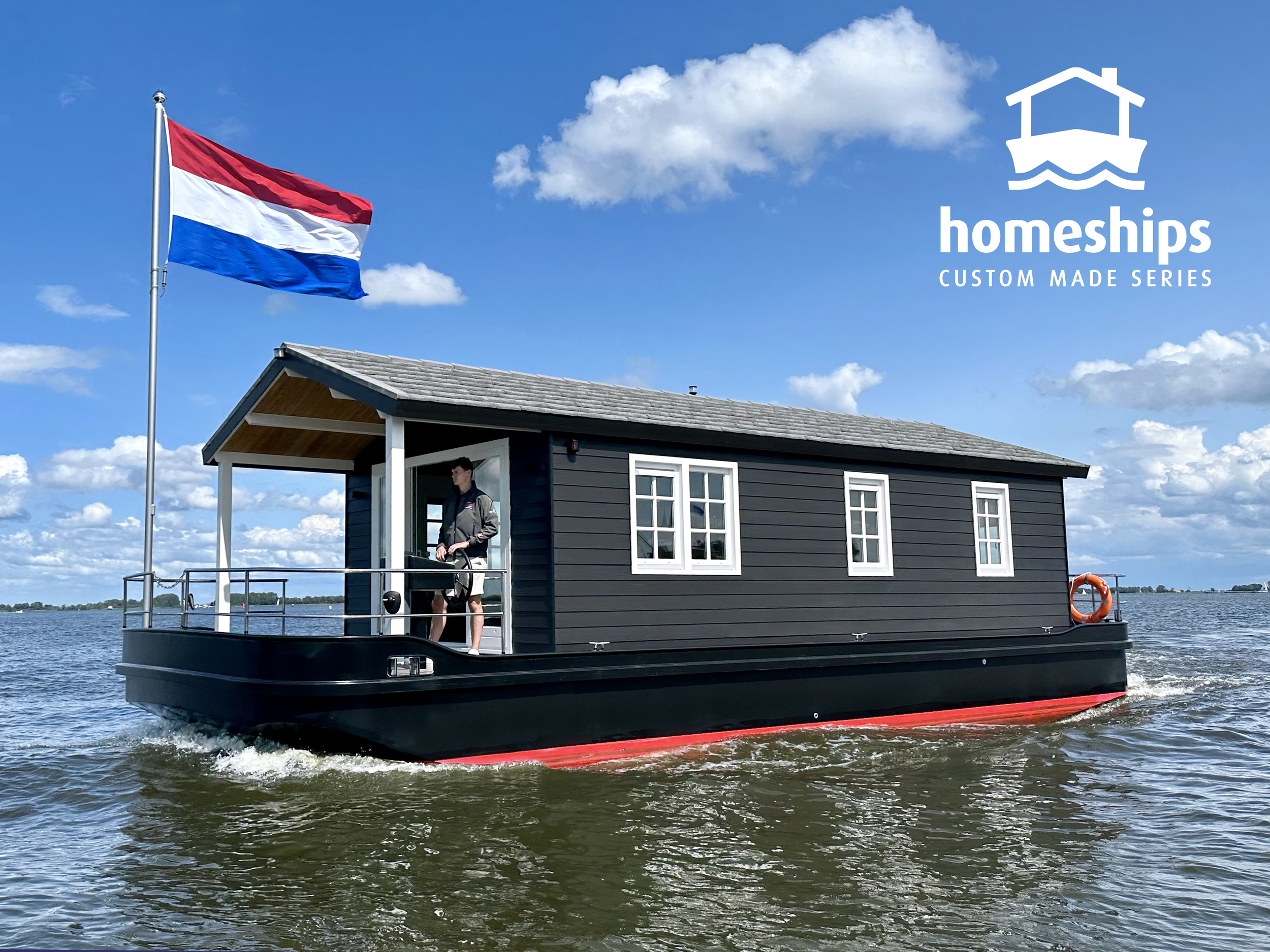 HOMESHIP VaarChalet In Amsterdam 1250D Luxe Houseboat