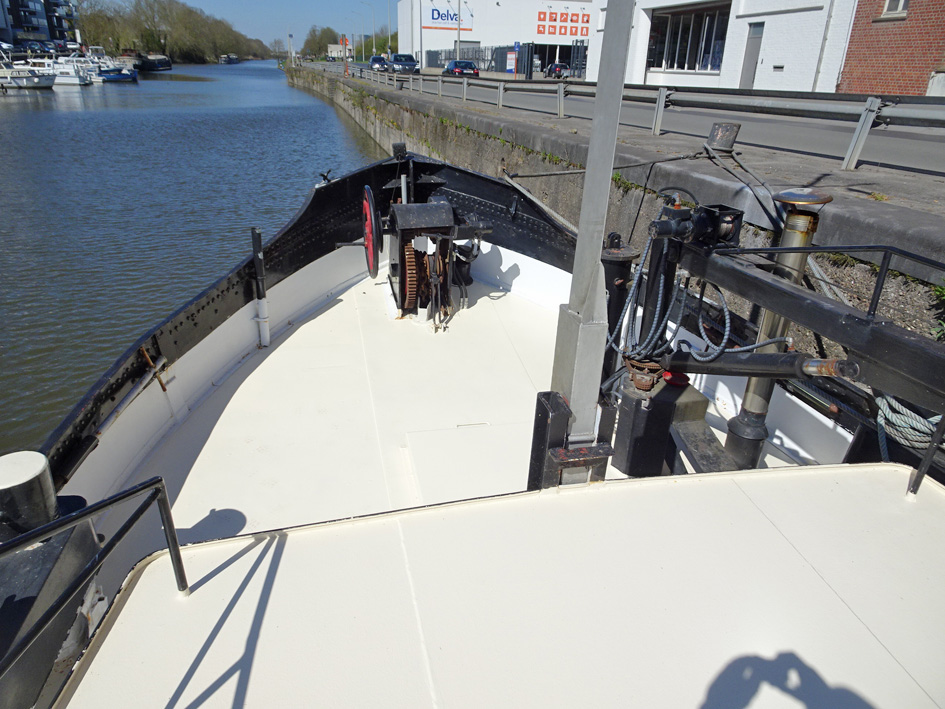 foto: 21 Katwijker 26.13 Varend Woonschip met CBB