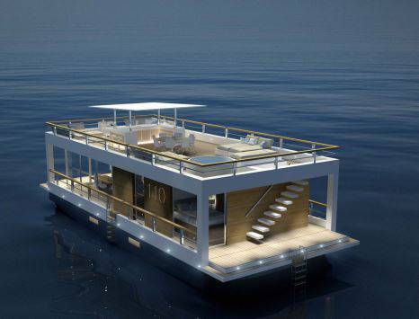 hoofdfoto: 1 Houseboat The Yacht House 110
