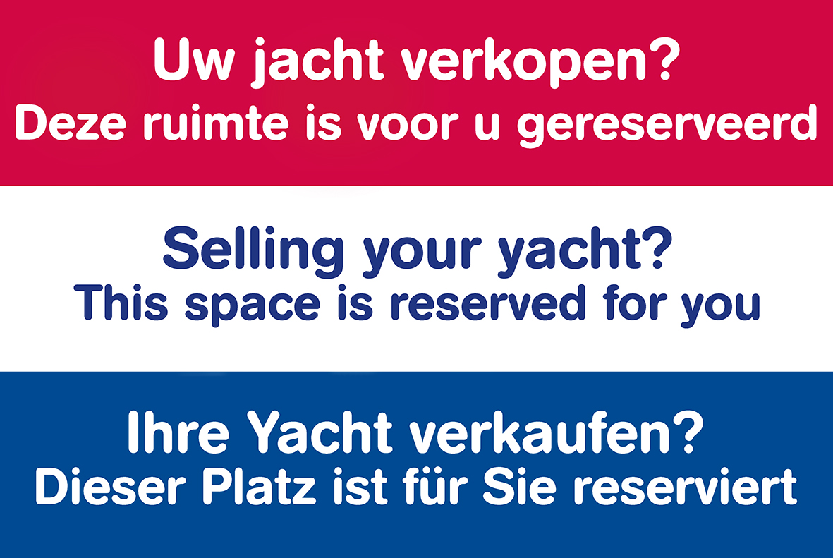 Uw jacht / schip verkopen 