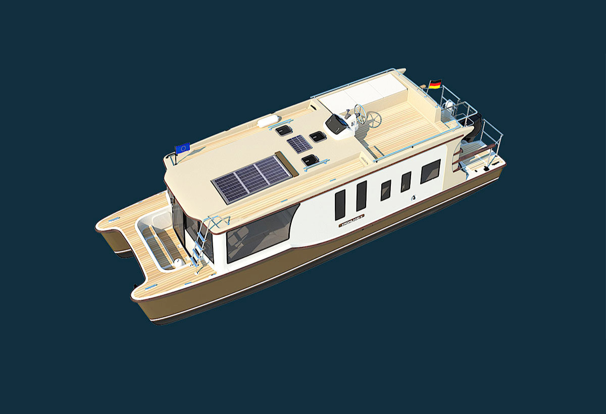 foto: 10 Bader Kronland II Motorkatamaran