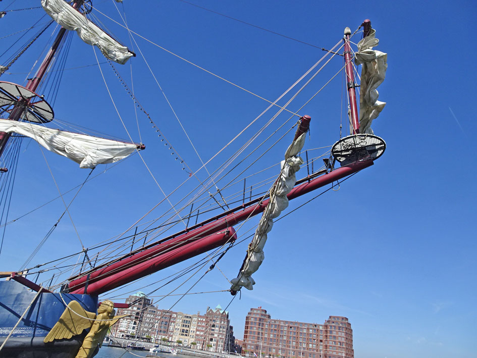 foto: 22 3 mast Charterschip / Evenementenboot 44 nachtgasten, 150 daggasten