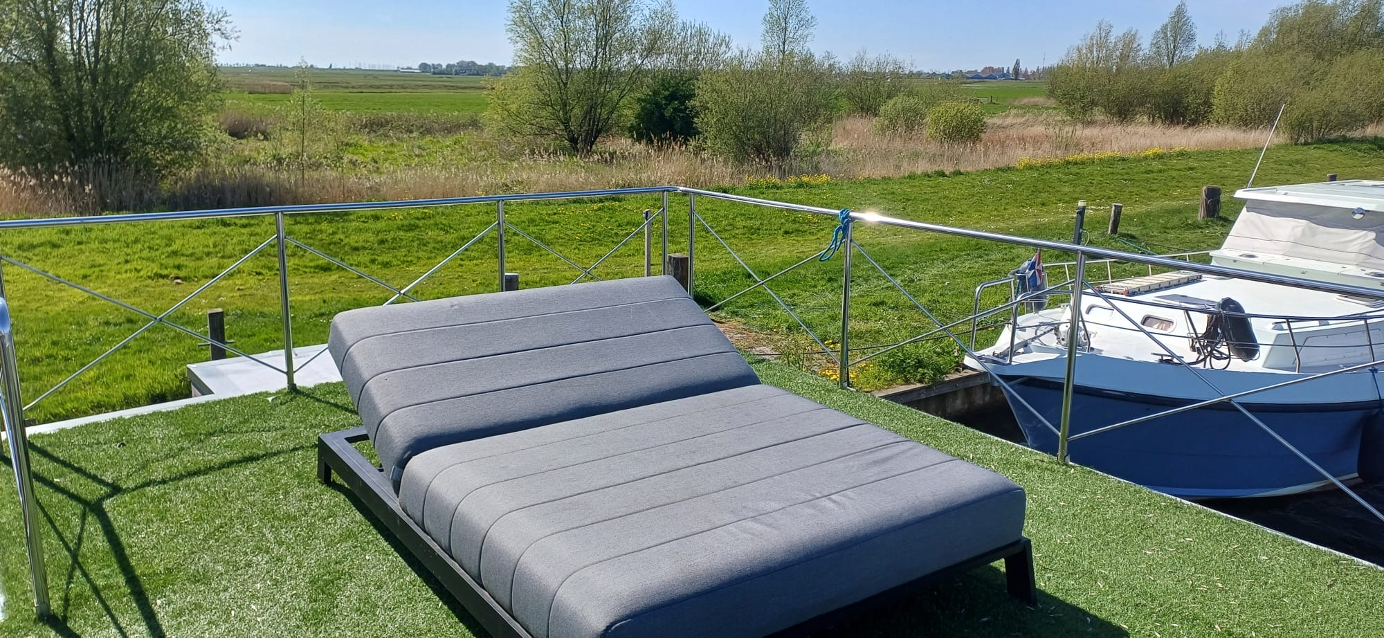 foto: 8 Campi 400 Houseboat Met Mooie Ligplaats