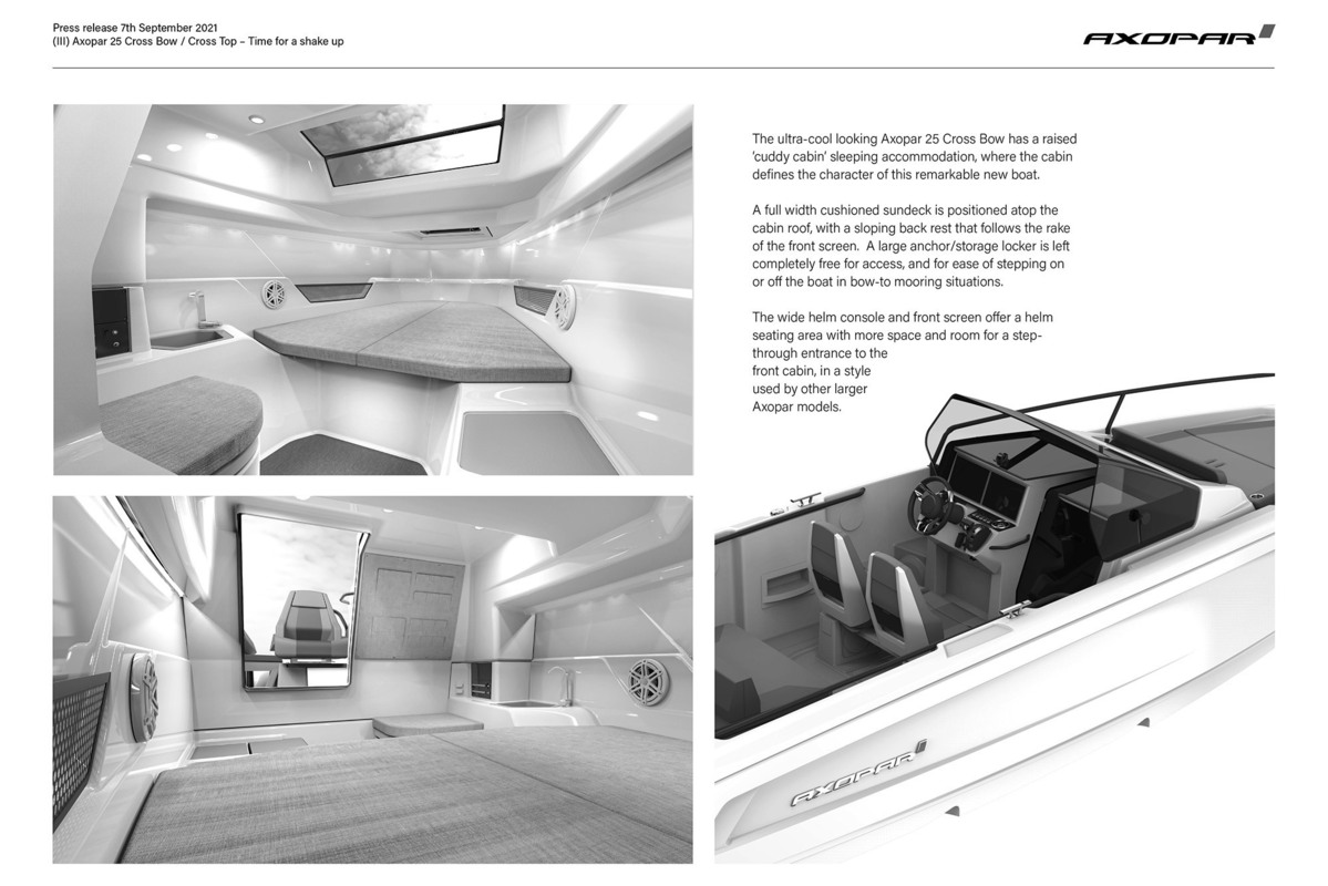 foto: 18 Axopar 25 Cross Bow & Cross Top