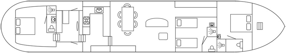 foto: 23 Katwijker 26.13 Varend Woonschip met CBB