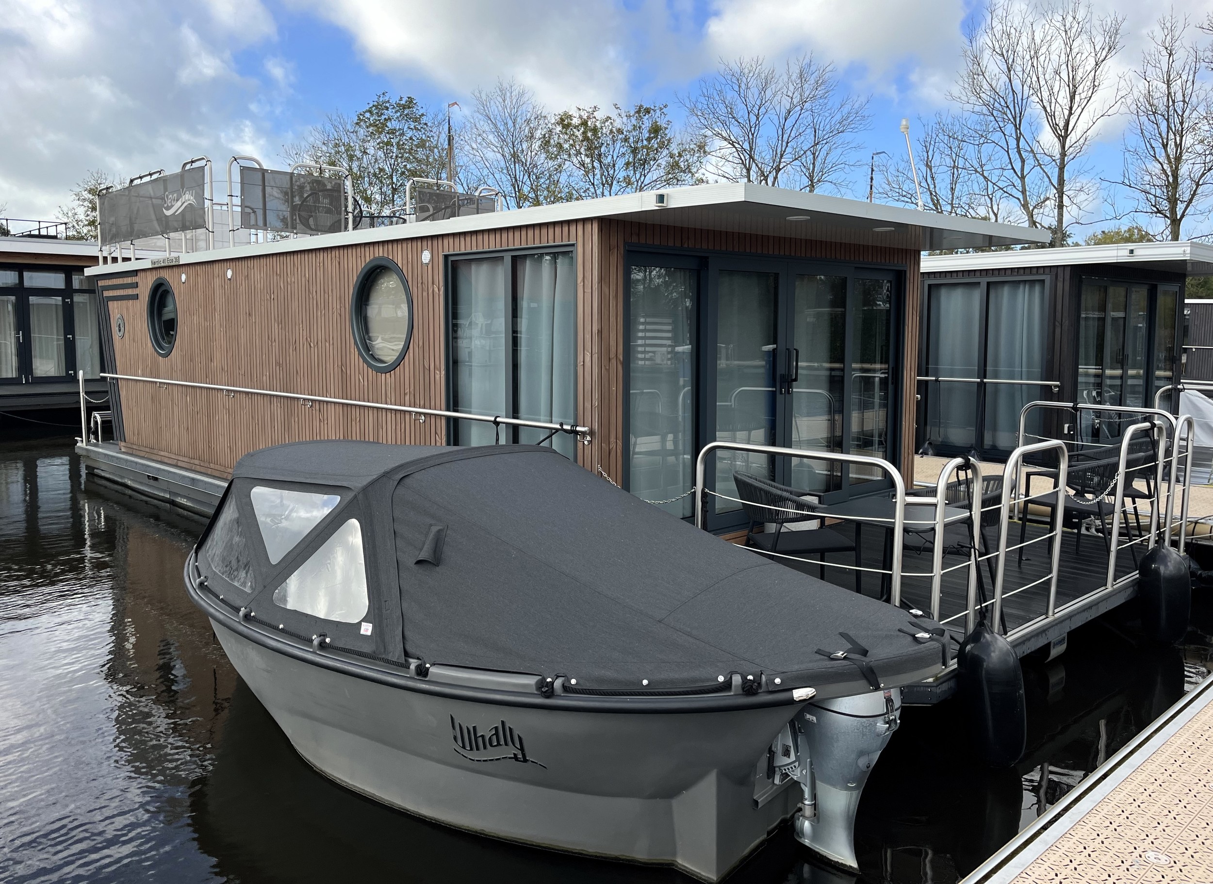 foto: 21 Nordic Season Met Ligplaats NS 40 Eco 36m2 Houseboat