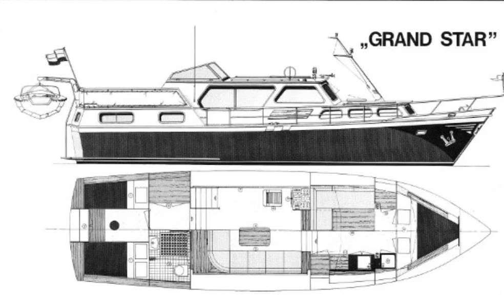 foto: 4 De Ruiter kruiser  Grand Star 13,25
