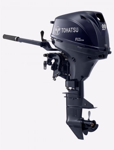 TOHATSU NIEUW MODEL 9.9 PK met zuinige BRANDSTOF-INJECTIE