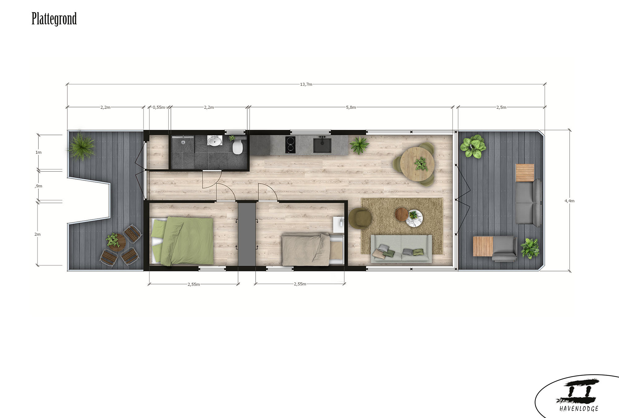 foto: 6 Havenlodge Castalia Houseboat