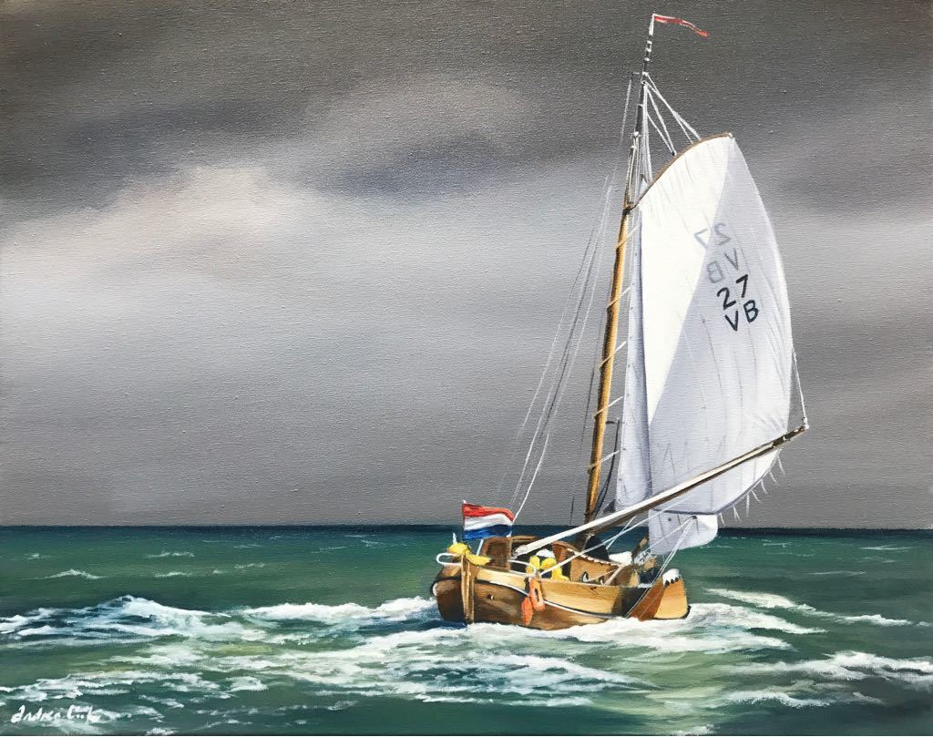 foto: 16 Hoogaars - Platbodem Jacht