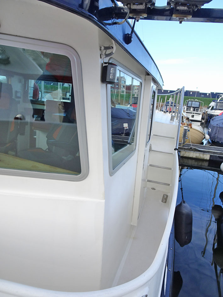 foto: 23 Trawlerjacht 48, zeegaand