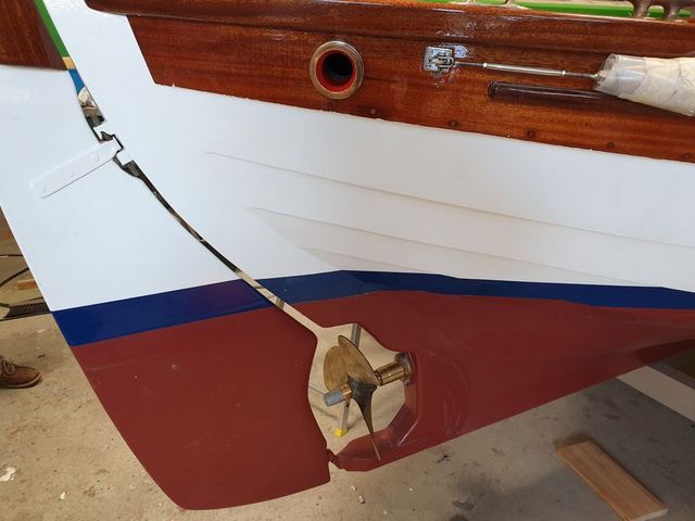 foto: 8 Kapitein Klassieke Mahoniehouten Sloep 6.20