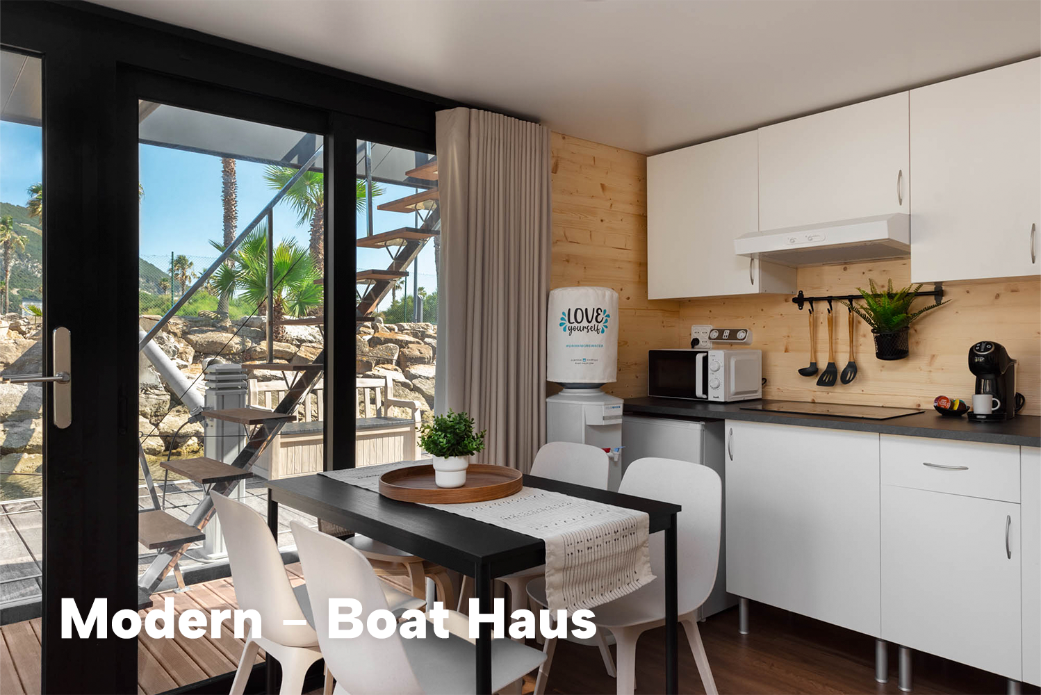 foto: 6 Boat Haus Mediterranean 8X4 MODERN Houseboat