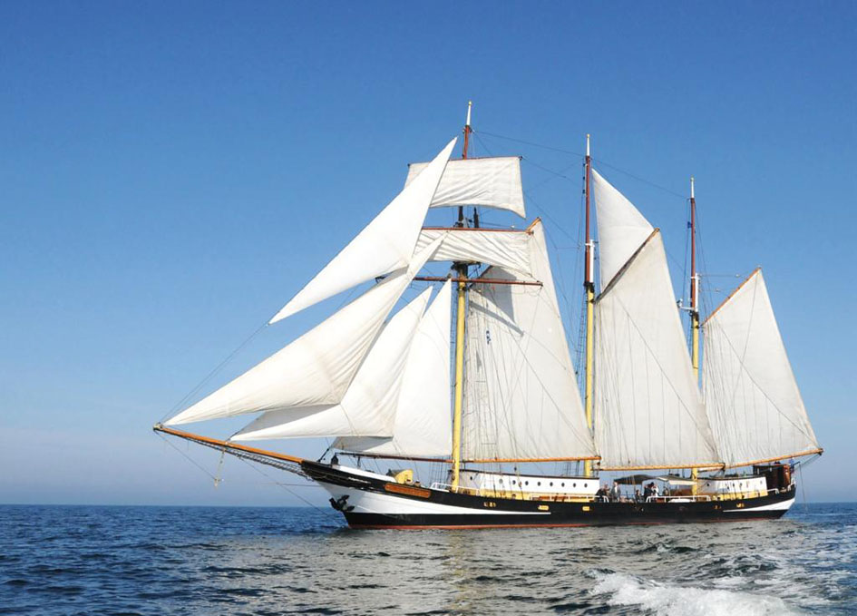 foto: 28 Drie mast Topzeil Schoener Swaensborgh