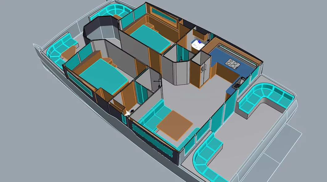 foto: 5 Maison Marine Smart 40 Houseboat