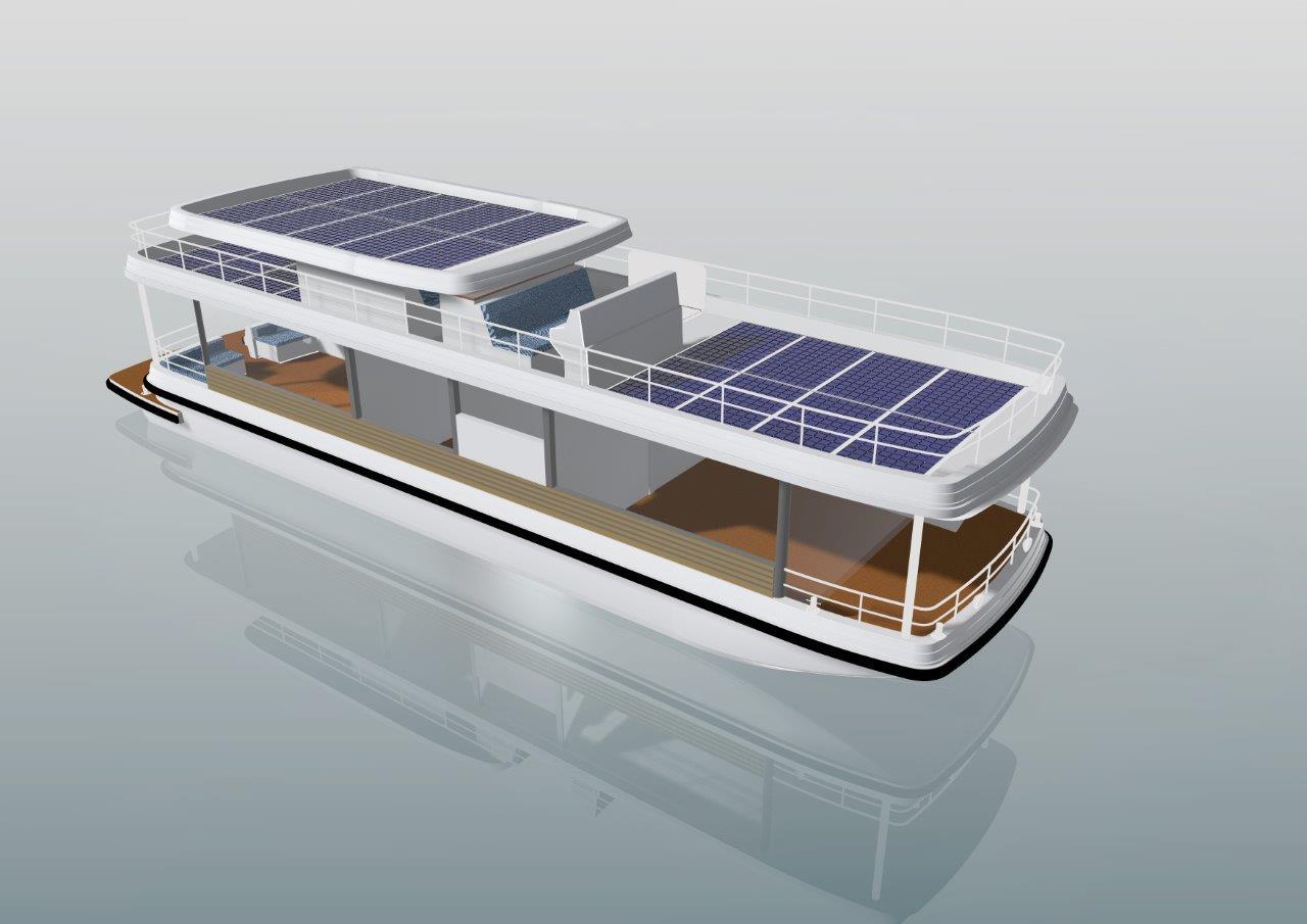 foto: 10 DiviNavi M-420 Houseboat Single Level