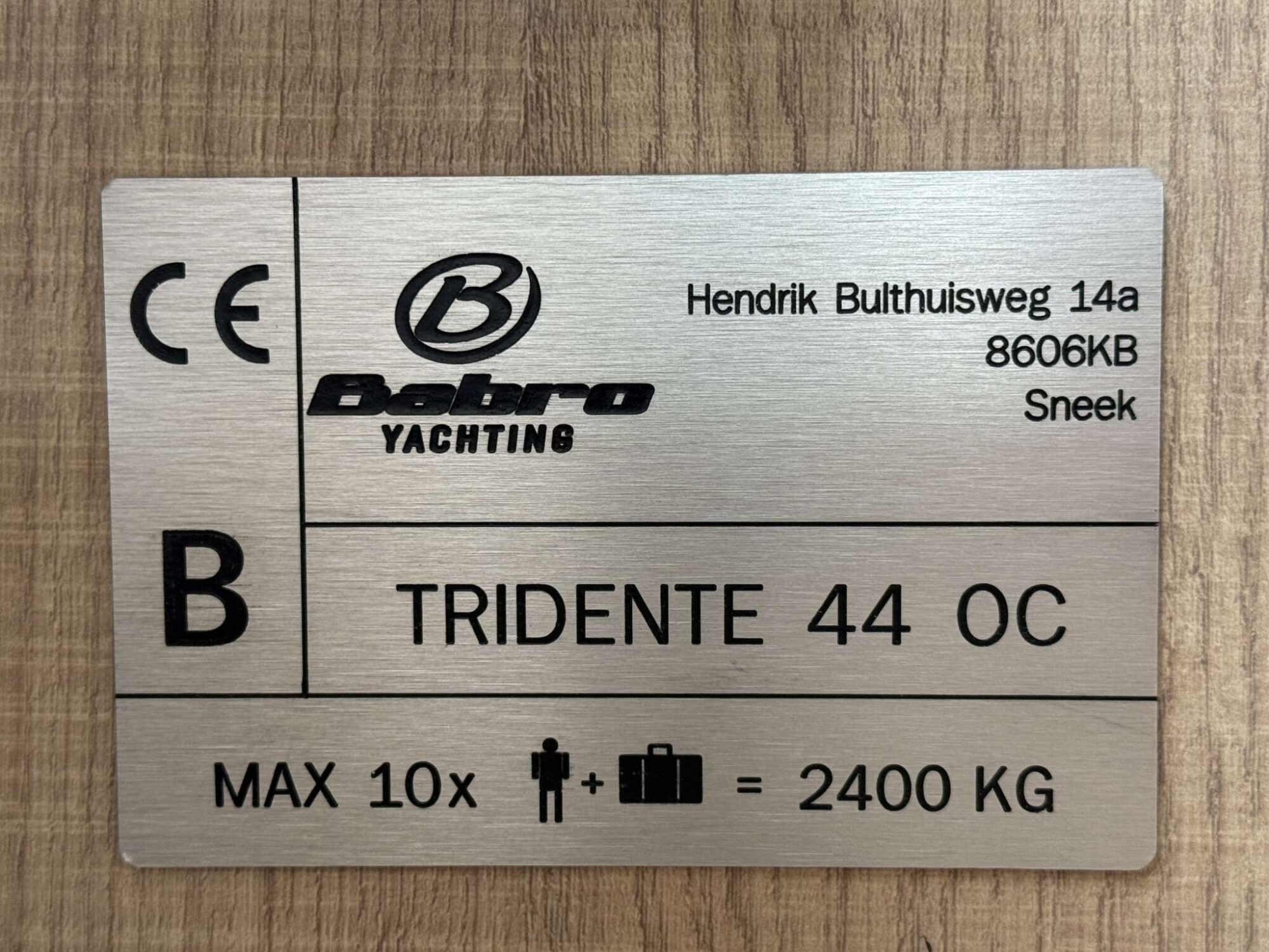 foto: 125 Babro yachting Babro Tridente 44 OC Signature