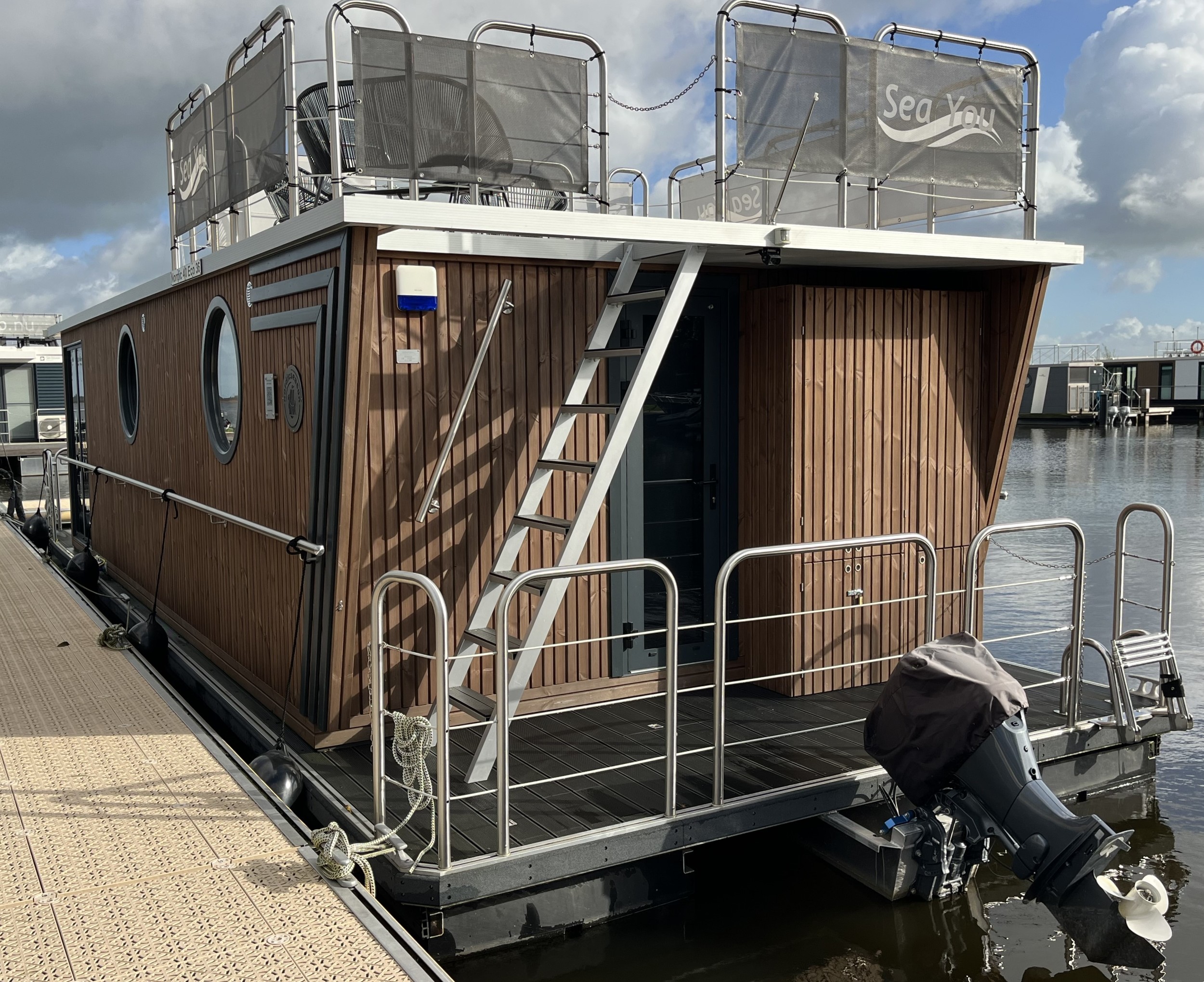 foto: 26 Nordic Season Met Ligplaats NS 40 Eco 36m2 Houseboat