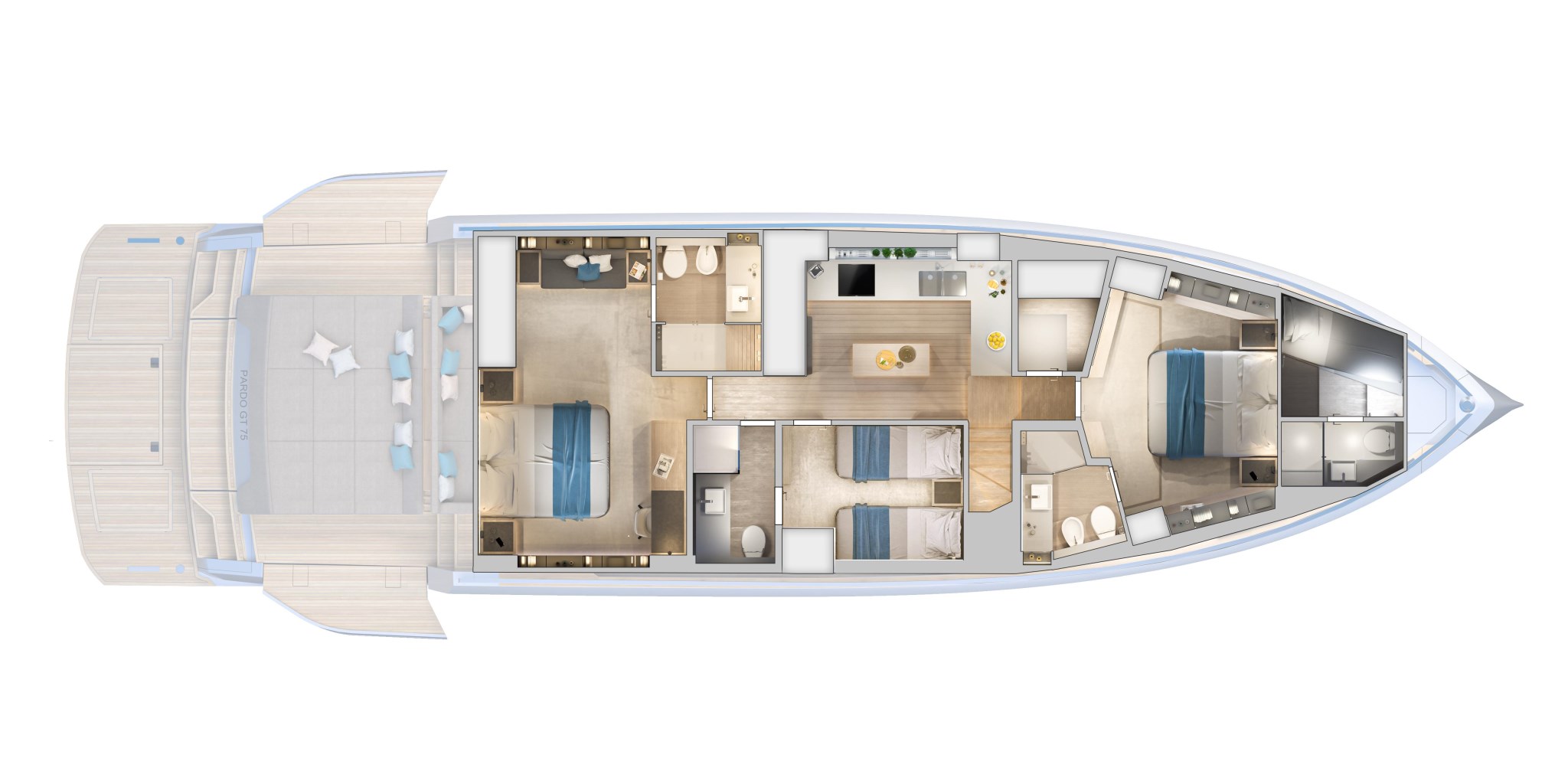 foto: 25 Pardo Yachts GT 75