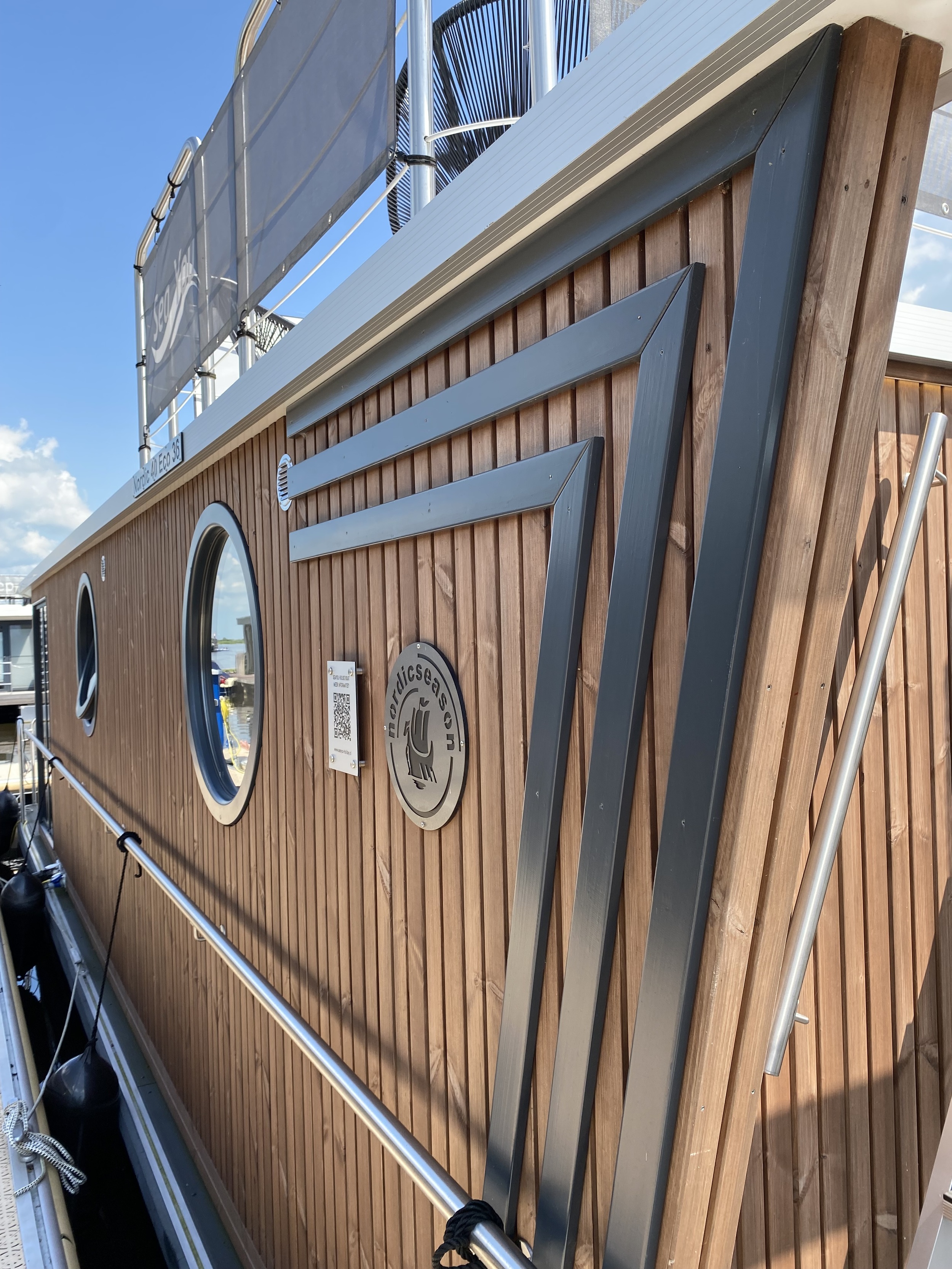 foto: 25 Nordic Season Met Ligplaats NS 40 Eco 36m2 Houseboat