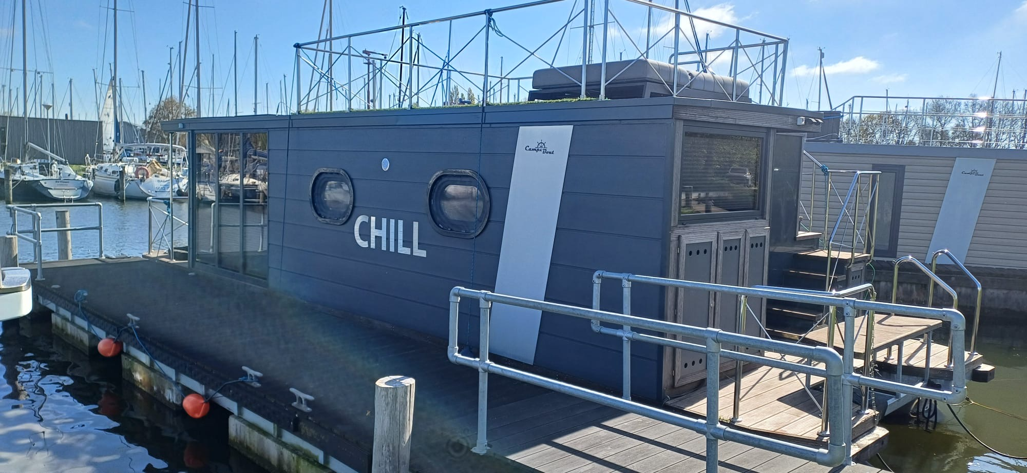 foto: 13 Campi 400 Houseboat Met Mooie Ligplaats