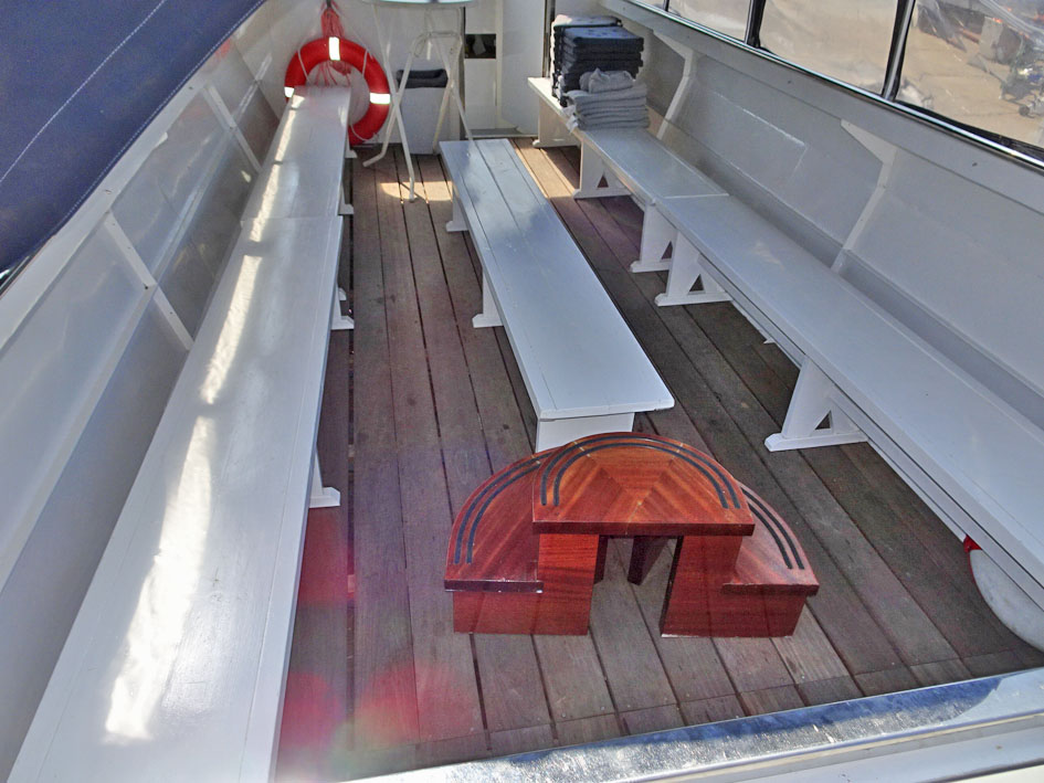 foto: 9 Open Rondvaartboot 35 gasten